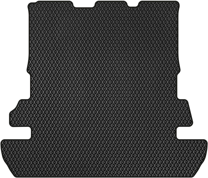 Акція на EVA килимок EVAtech в багажник авто Toyota Land Cruiser (200) 7 seats Restyling 2013-2021 SUV EU 1 шт Black від Rozetka