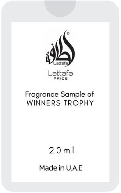 Акція на Пробник Парфумована вода унісекс Lattafa Perfumes Winners Trophy Gold 20 мл від Rozetka