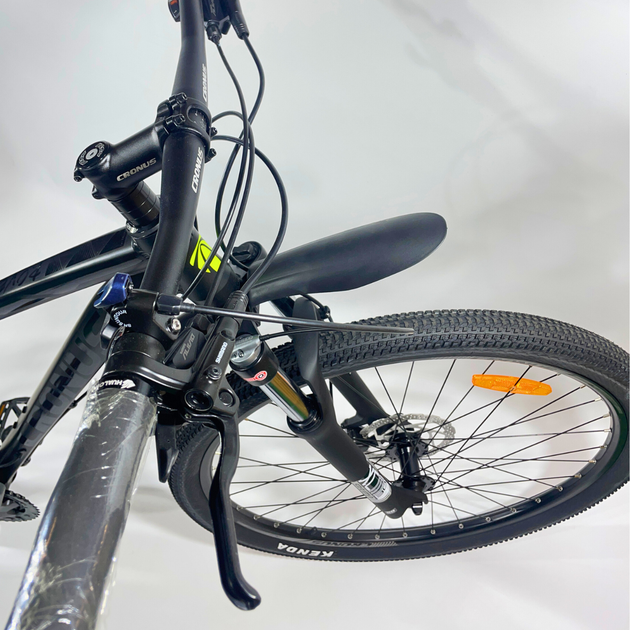 Велосипед Cronus 29" Rover 520 2023 Алюмінієва рама-19.5" чорний з сірим/ зріст 175-190 см - зображення 9