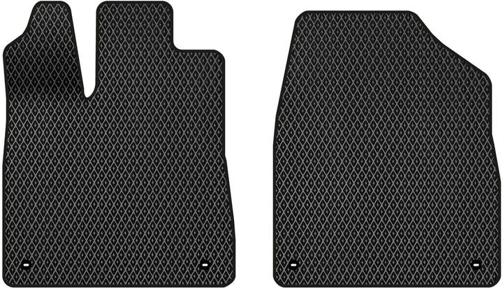 Акція на EVA килимки EVAtech в салон авто передні для Acura MDX (YD3) Restyling 2016-2020 3 покоління SUV USA 2 шт Black від Rozetka
