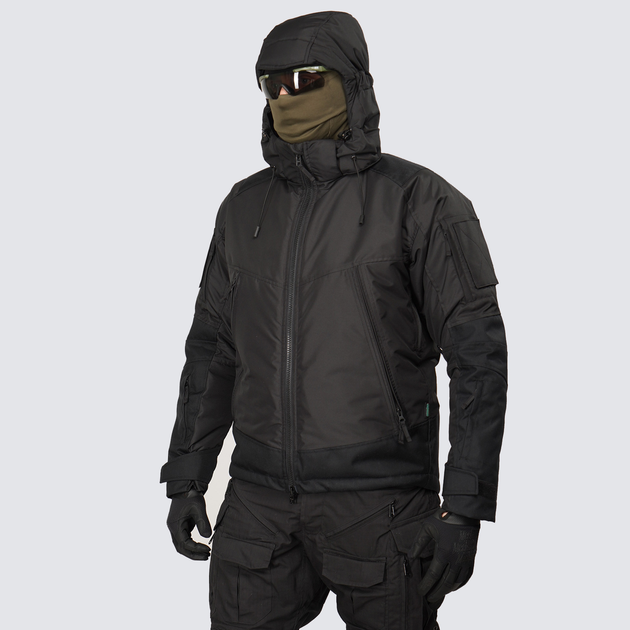 Тактична куртка зимова UATAC Black Membrane Climashield Apex M - зображення 1