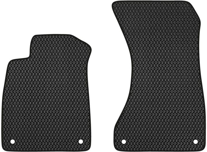 Акція на EVA килимки EVAtech в салон авто передні для Audi A5 Sportback (F5) 2016+ 2 покоління Liftback EU 2 шт Black від Rozetka