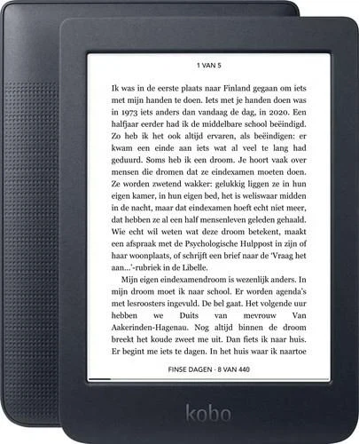 Електронна книга 6" Kobo Nia N306 8Gb Wi-Fi Чорна - изображение 2