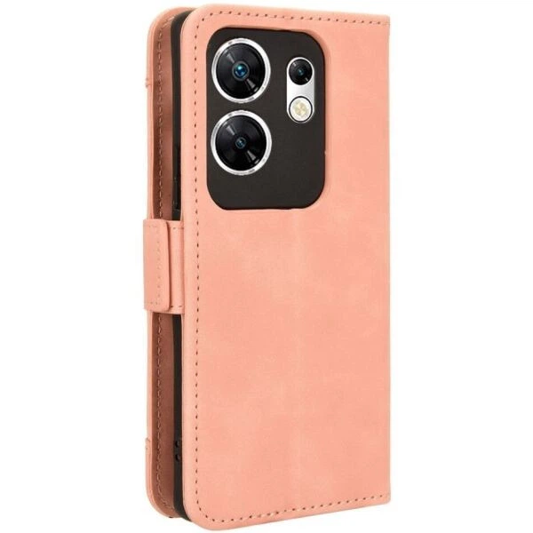 Чохол Deexe Wallet Stand для Infinix Zero 30 - Pink - Фото 7 Чохол Deexe Wallet Stand для Infinix Zero 30 - Pink - зображення 7