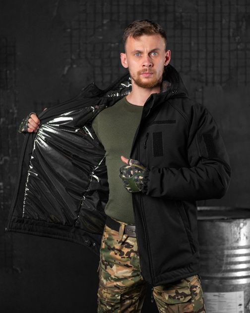 Зимова куртка Patron OMNI-HEAT black XL - зображення 1
