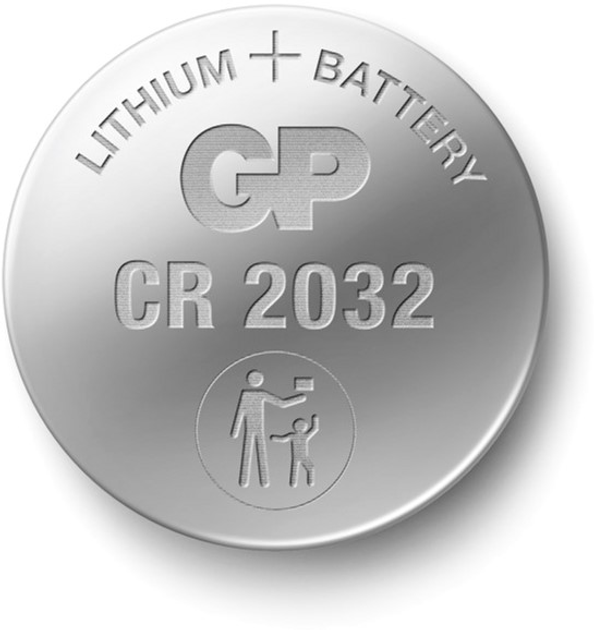 Bateria GP Lithium Button Cell 3.0V CR2032-U1 (6479612) - obraz 2