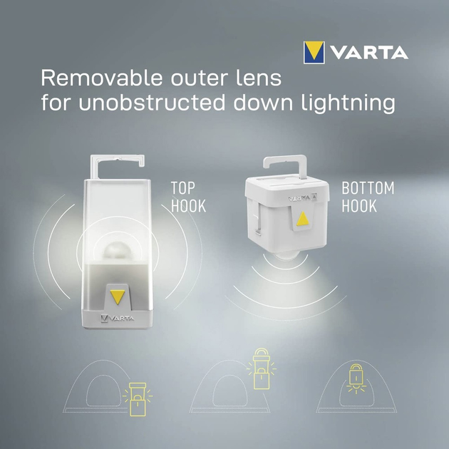 Ліхтар Varta Outdoor Ambiance L10 Lantern 3AA (OŚW-LAT-0000050) - зображення 5