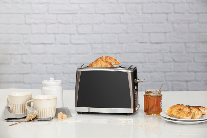 Тостер Russell Hobbs Matte Black 2 Slice 26150-56 (AGD-TOS--0000059) - зображення 6