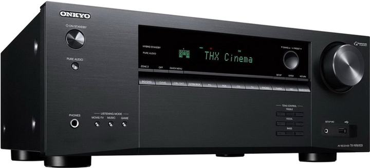 AV-ресивер Onkyo TX-NR6100 Black (4573211159530) - зображення 2