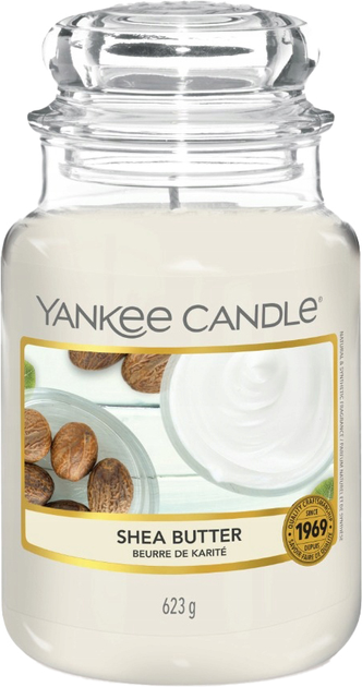 Świeca zapachowa Yankee Candle Shea Butter 623 g (5038580048506) - obraz 1
