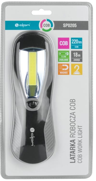 Робочий ліхтар DPM COB 220 лм (5900672656930) - зображення 6