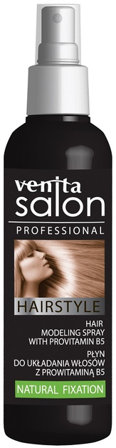 Спрей для укладки Venita Salon Professional Hairstyle Natural Fixation 130 мл (5902101514491) - зображення 1