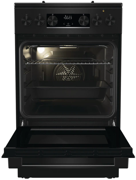 Kuchenka gazowa z piekarnikiem elektrycznym Gorenje GKS5C70BJ - obraz 5