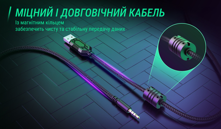 Навушники Fifine H9 Black 7.1 - зображення 14
