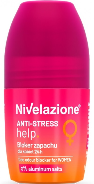 Кульковий дезодорант-блокер Farmona Nivelazione Anti-Stress Help для жінок 24h 50 мл (5900117974629) - зображення 1
