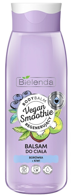 Бальзам для тіла Bielenda Vegan Smoothie Чорниця + Ківі 400 мл (5902169045616) - зображення 1