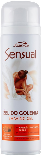 Żel do golenia Joanna Sensual dla kobiet 200 ml (5901018079390) - obraz 1