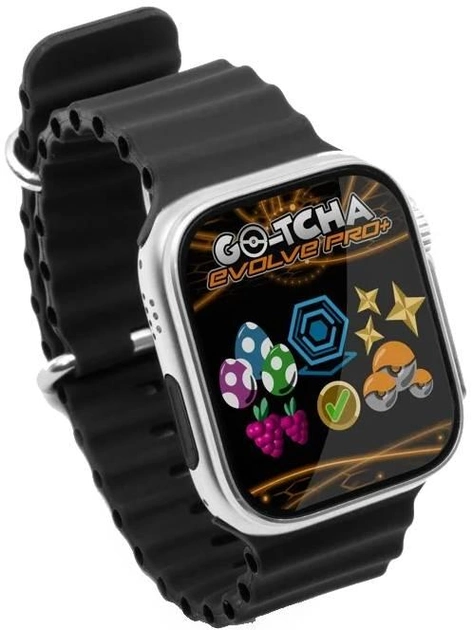 Smartwatch Go-tcha Evolve Pro+ Czarny (5060213891654) - obraz 1