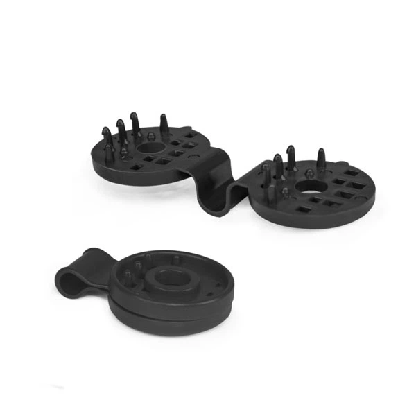 Зажим Bradas Bungee Cord Clips чорний 50шт (BCK4-BK-L) - Фото 2 Зажим Bradas Bungee Cord Clips чорний 50шт (BCK4-BK-L) - изображение 2