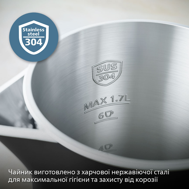 Электрочайник PHILIPS Серия 7000 HD9396/90 - изображение 8