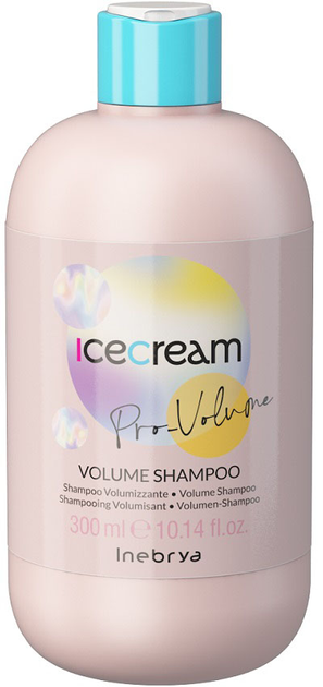 Szampon Inebrya Ice Cream Pro-Volume zwiększający objętość włosów 300 ml (8008277263625) - obraz 1