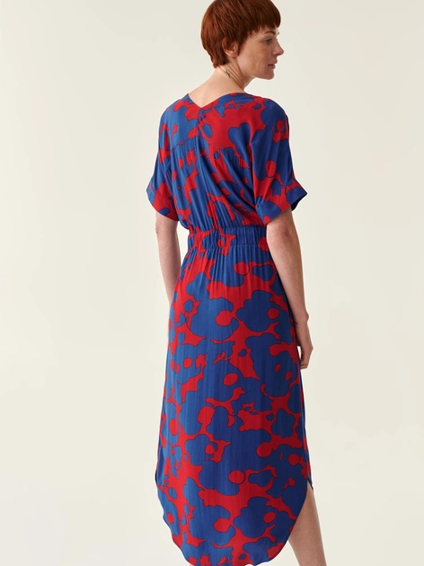 Sukienka koszulowa midi damska Tatuum Kimadi T2214.201 40 Czerwona (5900142154867) - obraz 2