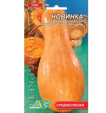 Семена Тыква Новинка оранжевая удлиненная цилиндрическая среднеспелый 2 г - Фото 1 Семена Тыква Новинка оранжевая удлиненная цилиндрическая среднеспелый 2 г - изображение 1