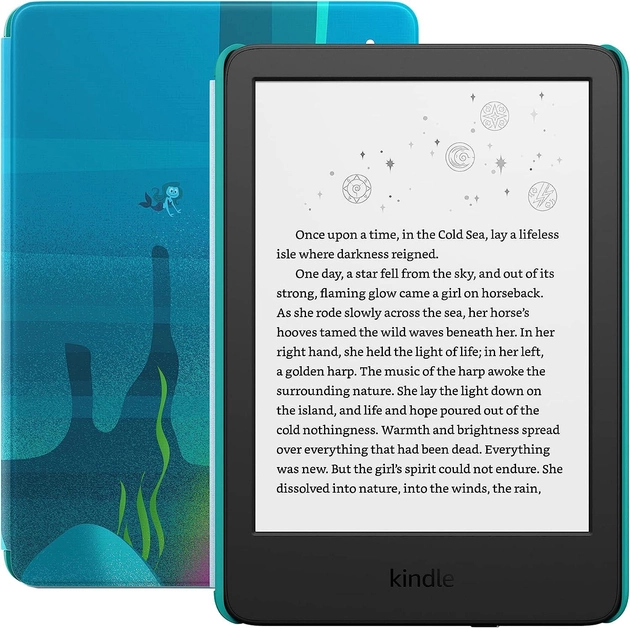 Książka elektroniczna Amazon Kindle Kids 11th Gen. 2022 16Gb Ocean Explorer (B0B4G9TGXY) - obraz 1