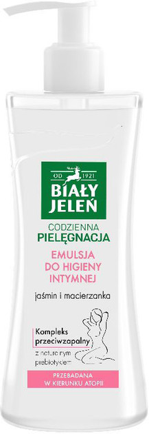 Емульсія для інтимної гігієни Bialy Jelen з жасмином і чебрецем 265 мл (5900133013128) - зображення 1