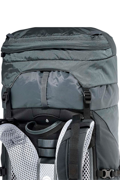 Туристический рюкзак Deuter Aircontact Lite 50 + 10 темно-серый - изображение 8