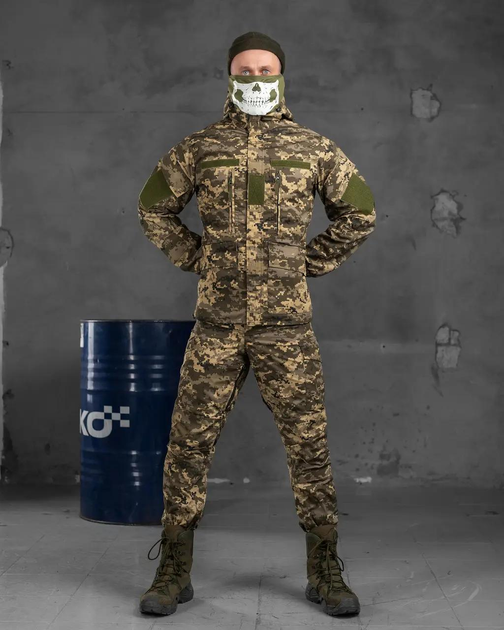 Весенний мужской костюм Разведчика Горка S пиксель - изображение 1
