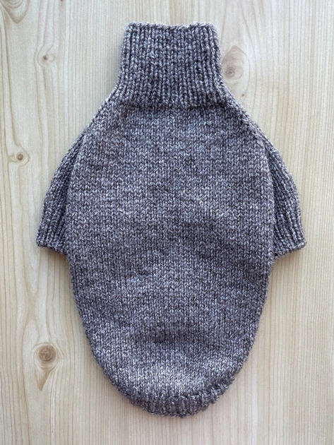 В'язаний Светр для Собак Hand Made Розмір M Колір Меланж (00815) - зображення 3