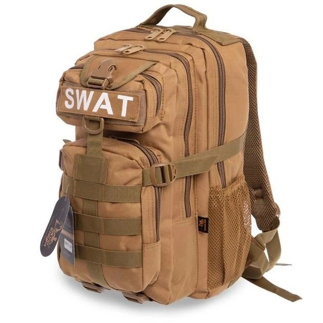 Рюкзак тактичний Silver Knight Swat 20 літ пісочний - зображення 2