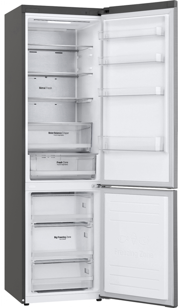 Двухкамерный холодильник LG GC-B509SMSM - изображение 6