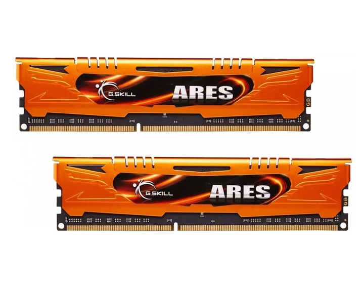 Оперативная память DDR3 16G KIT(2x8G) 1600MHz G.SKILL Ares Orange CL10 ...
