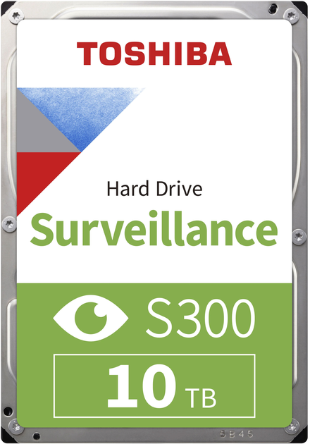Жорсткий диск Toshiba S300 Pro Surveillance 7200RPM 256MB 3.5'' 10TB SATA III (HDWT31AUZSVA) - зображення 1