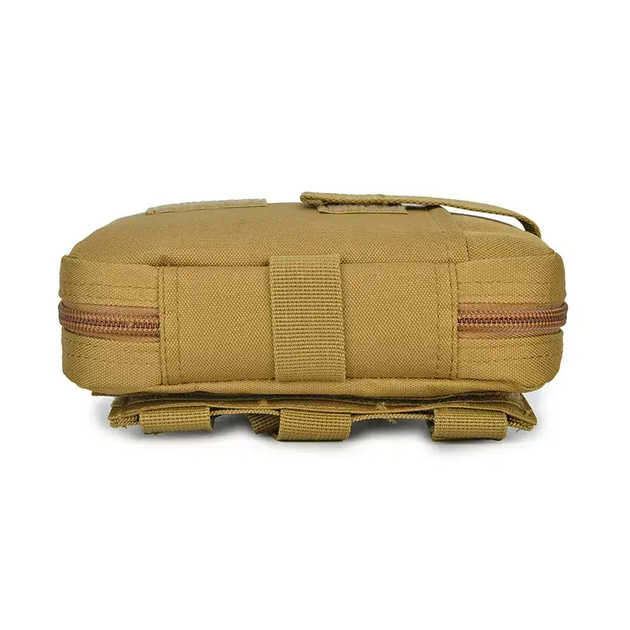 Подсумок-аптечка Molle с быстрым сбросом Хаки тактическая аптечка для первой помощи медицинская SK_7077383А12 - изображение 4