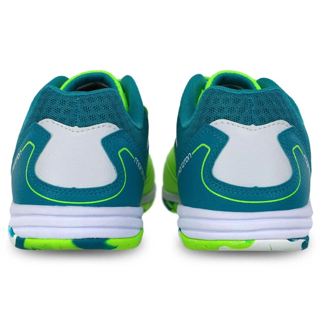 Обувь для футзала мужская Maraton 230510-1 размер 44 Neon Green-Mint - Фото 6 Обувь для футзала мужская Maraton 230510-1 размер 44 Neon Green-Mint - изображение 6