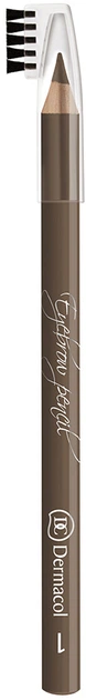 Карандаш для бровей Dermacol Eyebrow Pencil со щеточкой 1.6 г 01 Коричневый (85951655) - Фото 1 Карандаш для бровей Dermacol Eyebrow Pencil со щеточкой 1.6 г 01 Коричневый (85951655) - изображение 1