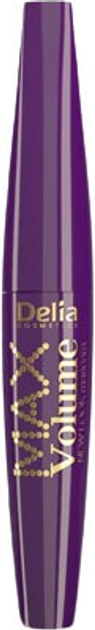 Туш для вій Delia Cosmetics New Look Mascara Max Volume для об’єму Black 12 мл (5901350431887) - зображення 1
