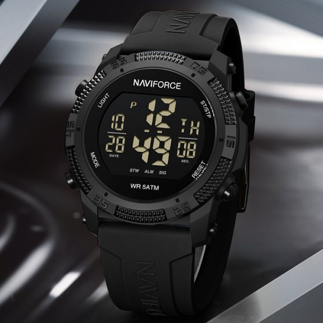 Мужские часы Naviforce Europe Black - изображение 3