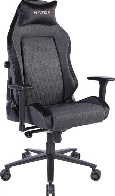 Крісло для геймерів Hator Ironsky Fabric Grey (HTC-897) - Фото 1 Крісло для геймерів Hator Ironsky Fabric Grey (HTC-897) - зображення 1