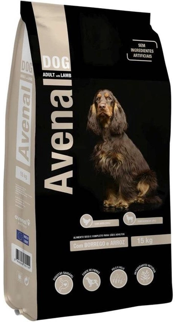 Sucha karma Avenal Dog Lamb z jagniecina 15 kg (5608246601194) - obraz 1