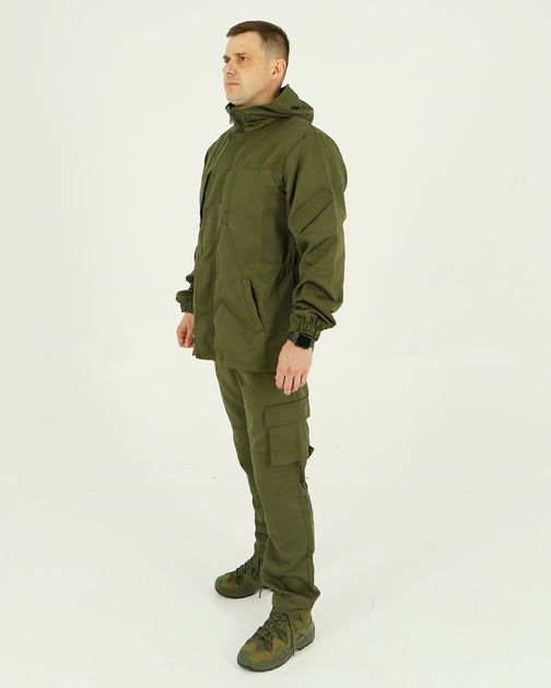 костюм Горка хаки канвас, летний костюм Горка комплект куртка и штаны 48 - изображение 2