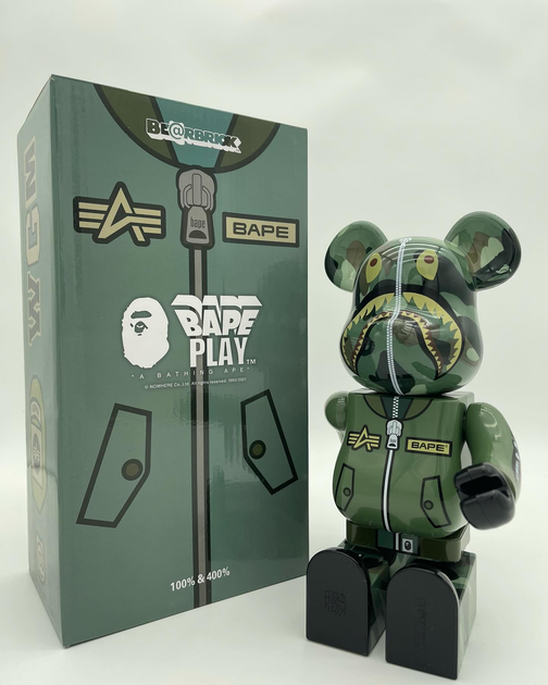 その他 MEDICOM TOY - bape alpha 400% Medicom Toy Be@rbrick Bape Alpha 400 + 100% - 88YungPlug