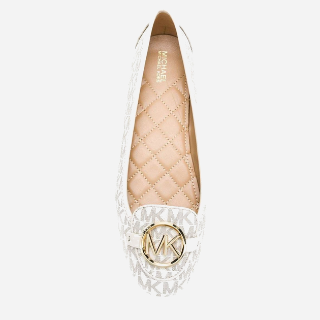 Жіночі балетки Michael Kors MKO40R9LIFP3B-150 38.5 Бежеві (192837369525) - зображення 4