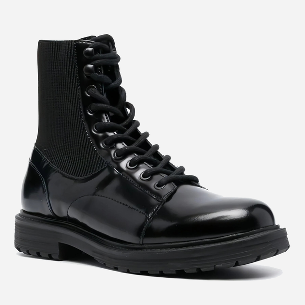 Жіночі черевики високі Diesel DIEY03001P4471T8013 39 Чорні (8052105085897) - зображення 2