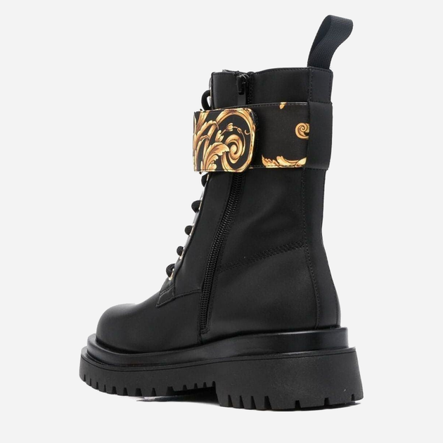 Жіночі черевики високі Versace jeans VJC73VA3S64ZS358G89 38 Чорні (8052019097757) - зображення 3