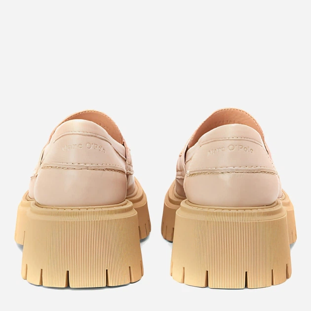 Жіночі лофери зі шкіри MARC O'POLO MPO30113513201101718 38 Бежеві (4064931659207) - зображення 4