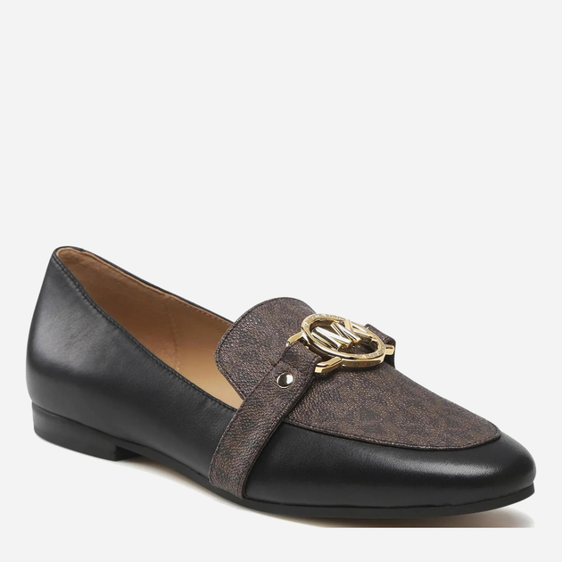 Loafersy skórzane damskie Michael Kors MKO40F2ROFP1L-222 39 Czarne (196238267404) - obraz 2